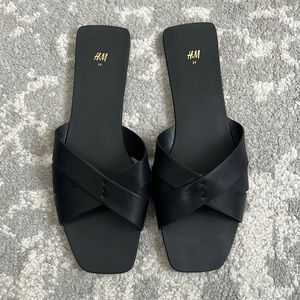 Worn once Black H&M Sandals
